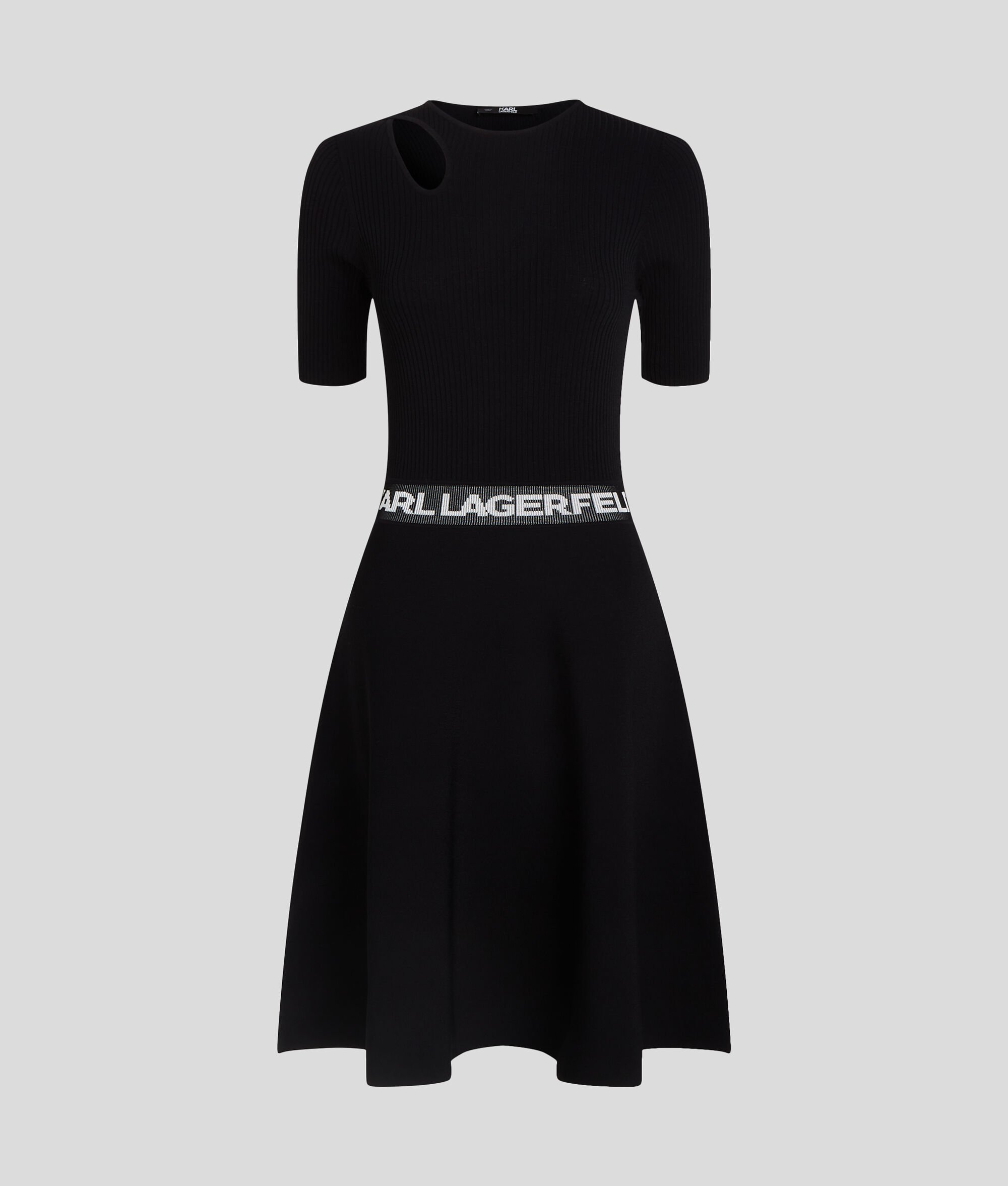 (image for) Simple KARL LOGO SHORT-SLEEVED DRESS